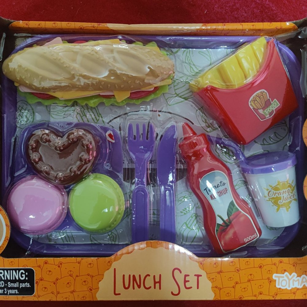toy food set/ set de 24 piezas comida